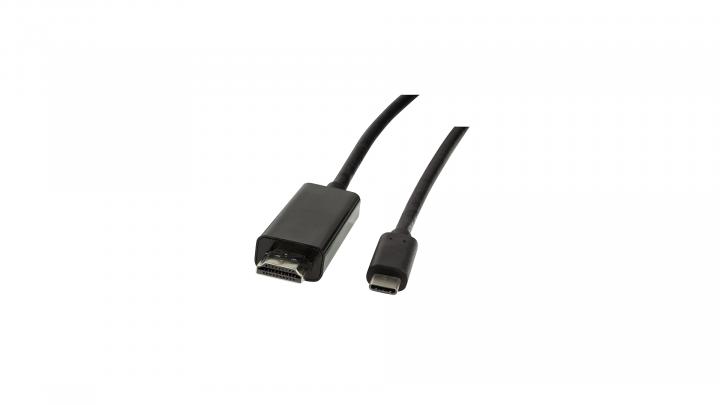 Kabel LogiLink USB-C - HDMI 3m UA0330 - widok frontu