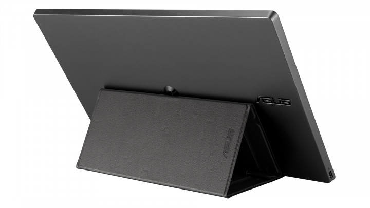 Monitor Asus MB14AC szary - widok z tyłu 2
