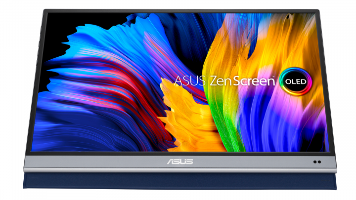 Monitor ASUS ZenScreen OLED MQ16AH - widok frontu