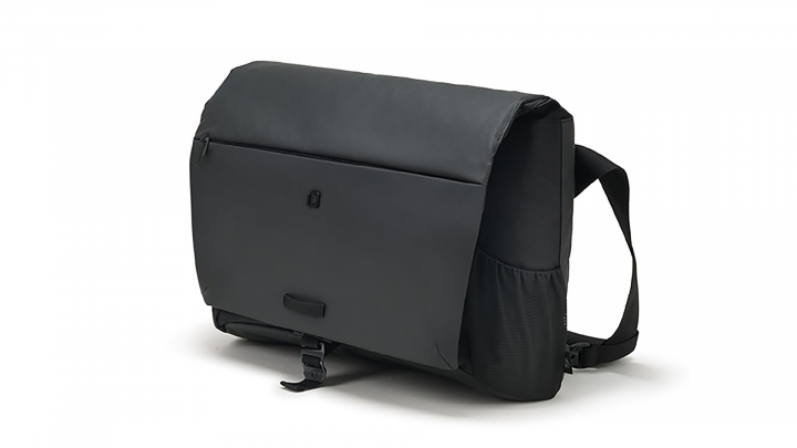 Torba do laptopa DICOTA Eco MOVE 156 D31840-RPET czarna - przód prawa strona