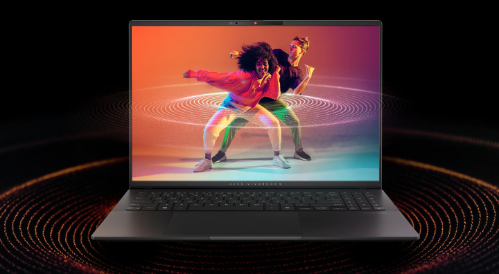 Laptop ASUS Vivobook S 16 OLED M5606UA czarny