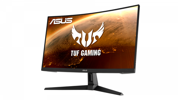Monitor Asus VG27WQ1B czarny - widok frontu prawej strony