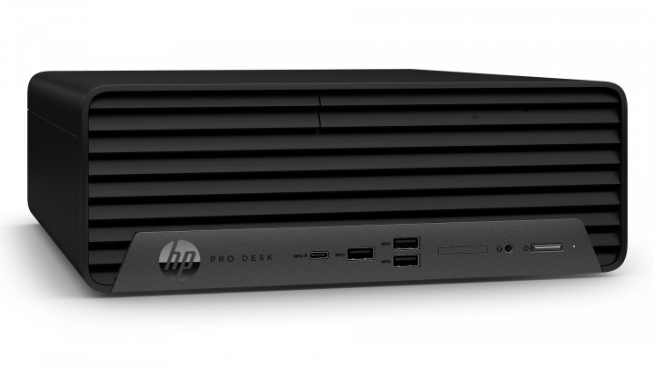 Komputer HP Pro 400 G9 SFF - widok frontu lewej strony