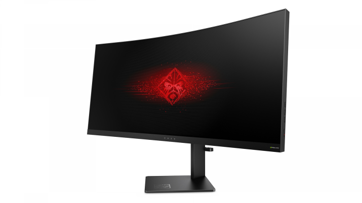 Monitor HP OMEN Z4D33AA - widok frontu prawej strony