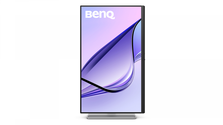 Monitor BenQ MA270U 9H.LMWLB.QBE 27" 4K UHD IPS USB-C Dock 90W - widok frontu v2