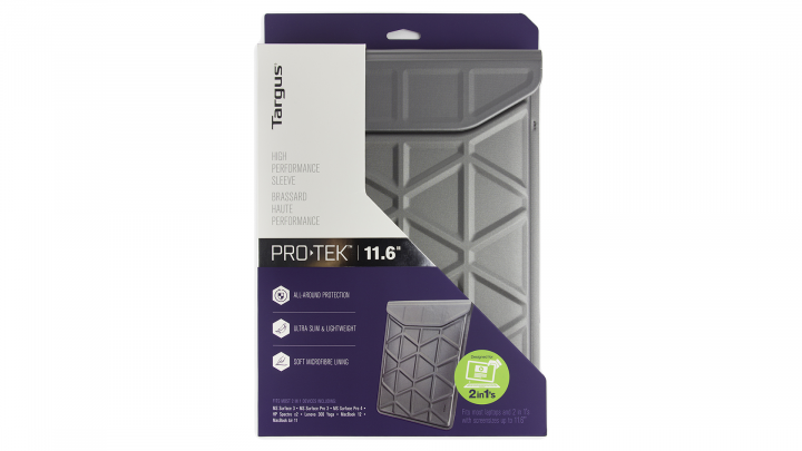 Etui do laptopa Targus Pro-Tek 116 TSS93311EU srebrne - prezentacja1
