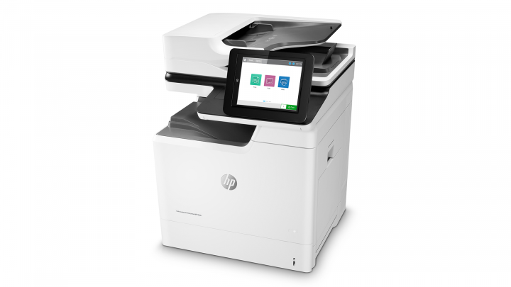 HP Color LaserJet Enterprise M681dh - J8A10A - widok frontu prawej strony