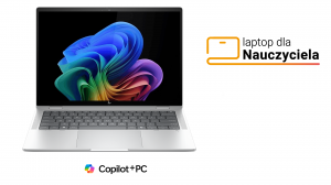 Laptop dla Nauczyciela HP EliteBook X G1i 14 B9ZY2ET Ultra 7 258V 14" WUXGA Sure View 32GB 1000SSD 5G W11Pro