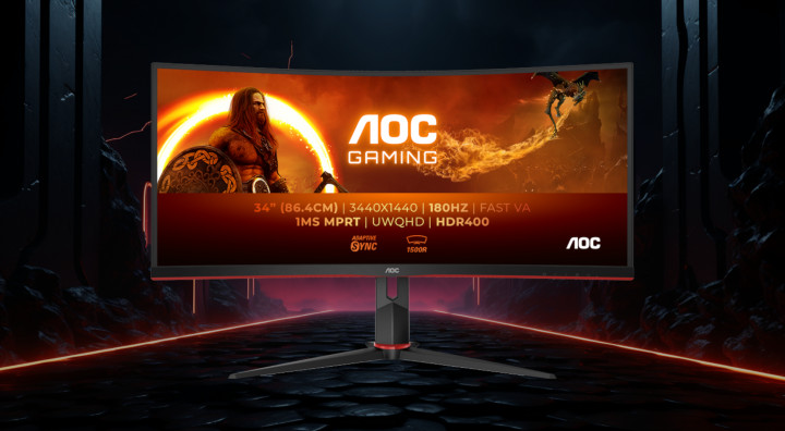 Monitor AOC CU34G2XP/BK 34