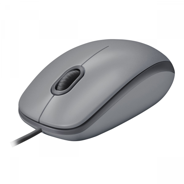 Mysz przewodowa Logitech M110 Silent optyczna szara 910-005490
