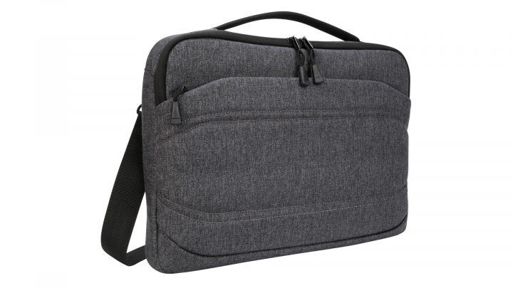 Torba do laptopa Targus Groove 15 TSS978GL charcoal - przód lewa strona