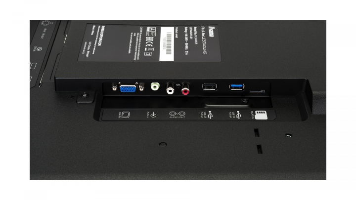 Monitor IIYAMA ProLite LE5040UHS-B1 - widok portów2