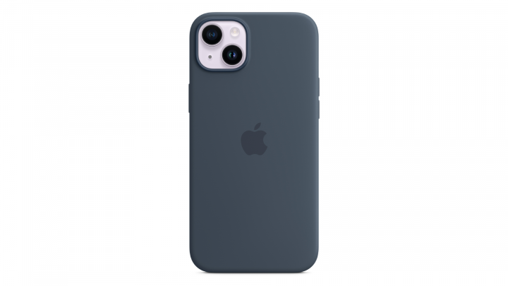 Etui Apple iPhone 14 Plus Silicone Case z MagSafe Storm Blue MPT53ZM/A 3