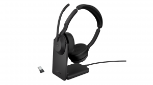 Słuchawki bezprzewodowe Jabra Evolve2 55 USB-A MS Stereo Stand - 25599-999-989