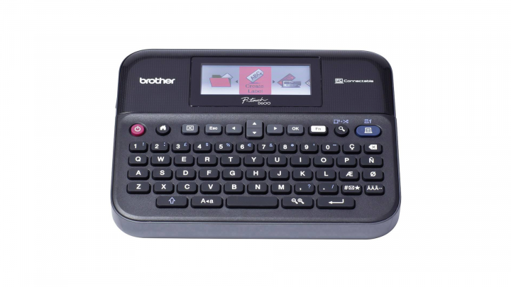 Drukarka etykiet Brother PT-D600VP - widok frontu