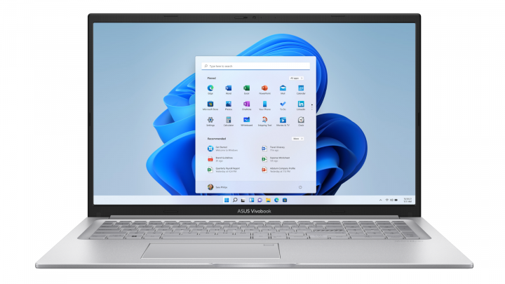 Laptop ASUS Vivobook 17 X1704VA W11H Cool Silver FPR 11