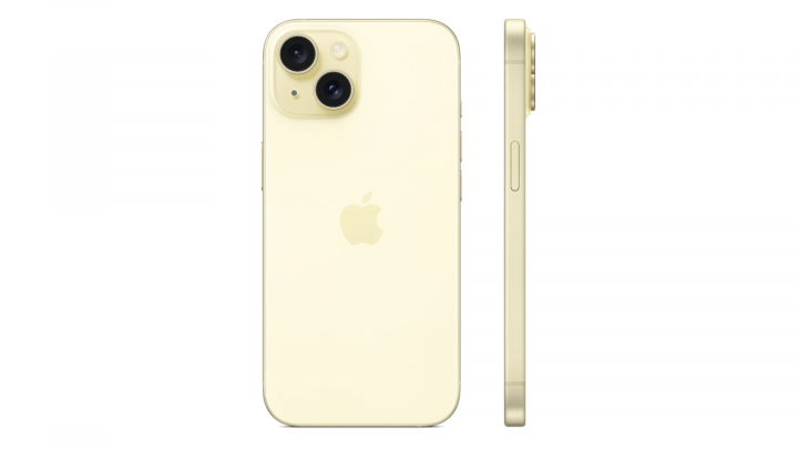 Smartfon Apple iPhone 15 Yellow 2