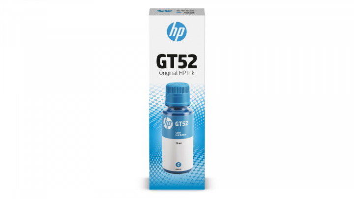 Tusz HP GT52 błękitny M0H54AE