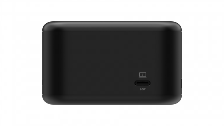 Stacja dokująca Belkin 6w1 GaN PD 130W - INC018vfBK lewy bok