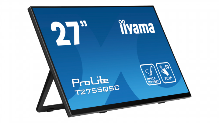 Monitor iiyama ProLite T2755QSC-B1 27" Touch QHD IPS 2