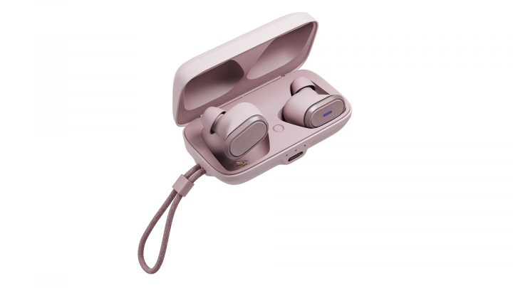 Słuchawki bezprzewodowe Logitech Zone True Wireless MS Teams różowe 985-001090
