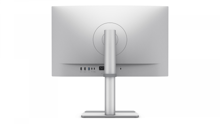 Monitor BenQ MA270U 9H.LMWLB.QBE 27" 4K UHD IPS USB-C Dock 90W - widok z tyłu