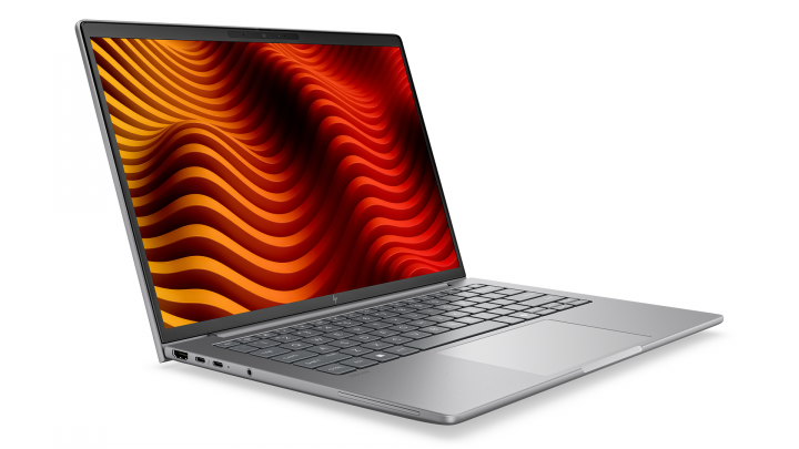 Mobilna stacja robocza HP ZBook 8 G2a 14 W11P - widok frontu prawej strony