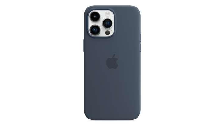 Etui Apple iPhone 14 Pro Max Silicone Case z MagSafe Storm Blue MPTQ3ZMA