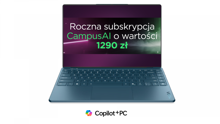 Laptop Lenovo Yoga Slim 9 14ILL10 W11H Tidal Teal Campus AI