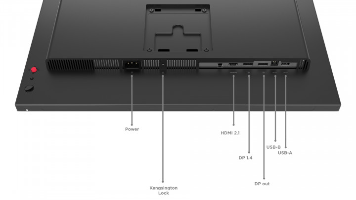 Monitor Lenovo ThinkVision P24Q-40 - Łączność i modularność przygotowane na przyszłość