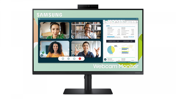 Monitor Samsung S4 LS24A400VEUXEN-przód
