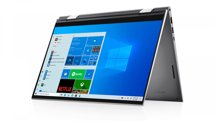Laptop 2w1 Dell Inspiron 5410 W10H - prezentacja otwarty
