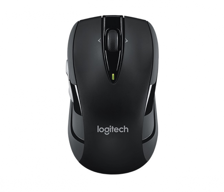 Mysz bezprzewodowa Logitech M545 optyczna czarna 910-004055 - widok frontu