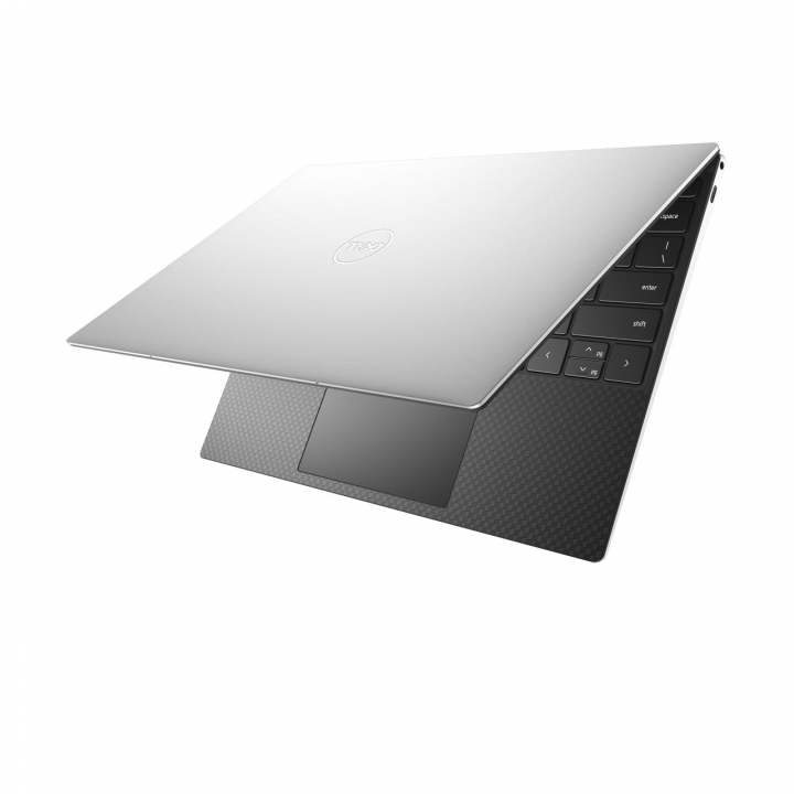 Laptop Dell XPS 13 9300 srebrny - widok klapy