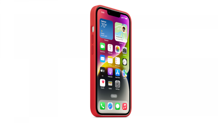 Etui Apple iPhone 14 Silicone Case z MagSafe PRODUCT RED MPRW3ZMA 3