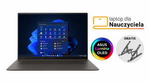 Laptop dla Nauczyciela ASUS Zenbook S 16 UM5606WA-RK266X Ryzen 9 AI HX 370 16" OLED 3K 120Hz 0,2ms HDR 32GB 1000SSD W11Pro