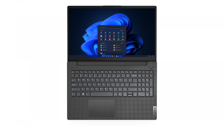 Laptop Lenovo V15 G3 W11H Czarny - widok z góey