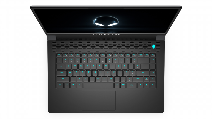 Alienware M15 R6 15R6 - widok klawiatury