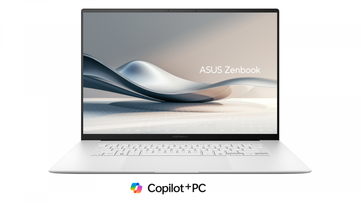 Laptop ASUS Zenbook S 16 biały + Copilot + copilot