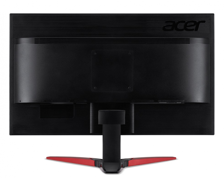 Monitor Acer KG251QDbmiipx czarny - widok tyłu