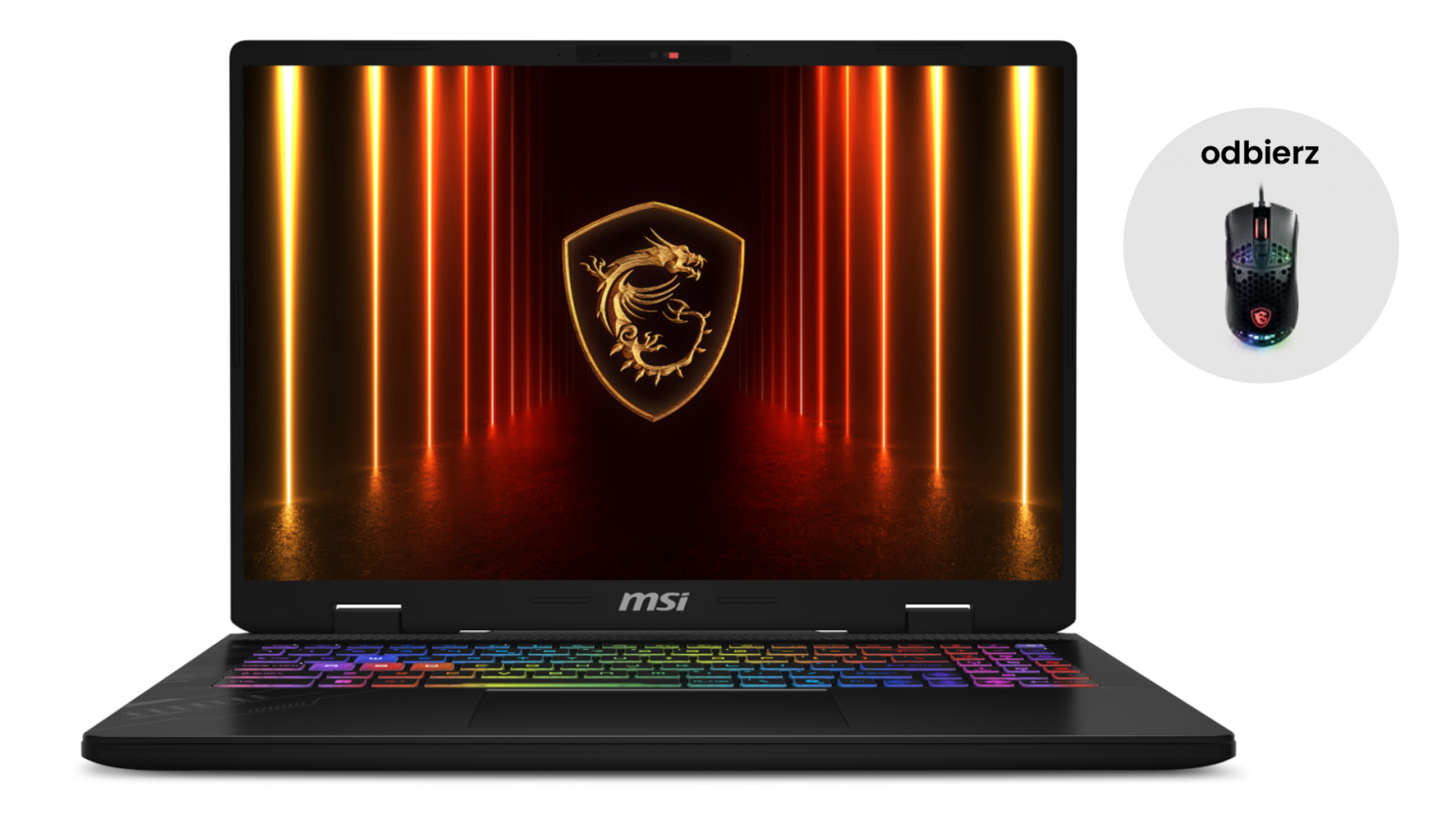 Laptop MSI Crosshair A16 HX D7WFKG-077XPL R9 7945HX 16