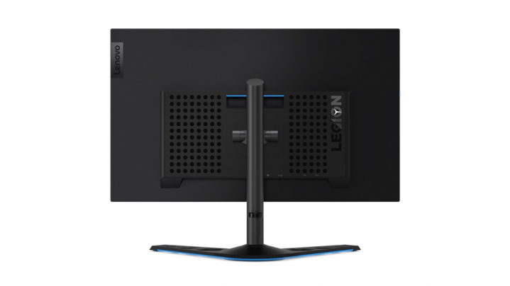 Monitor Lenovo Legion Y27gq-25 czarny - widok tyłu