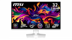 Monitor MSI MPG 321URXW QD-OLED 31,5" UHD 240Hz 0.03ms USB-C Dock 90W