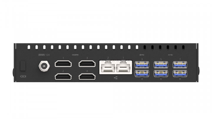 Komputer Lenovo ThinkEdge SE30n Gen2 porty tył