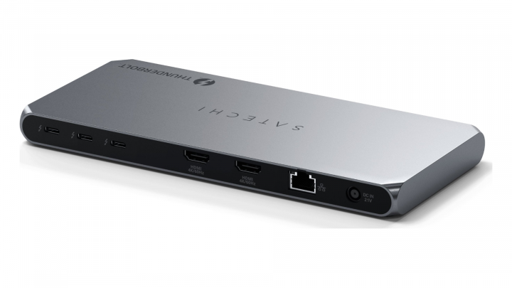 Stacja dokująca Satechi Thunderbolt 4 Docking Station gwiezdna szarość - ST-DT4MDM-EU 4