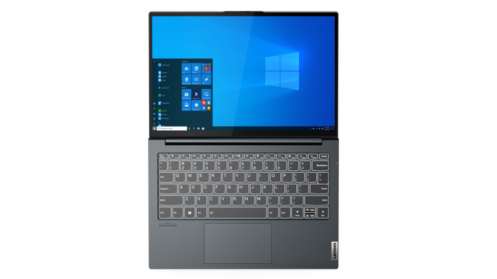 Laptop Lenovo ThinkBook Plus G2 W10P - przód otwarty