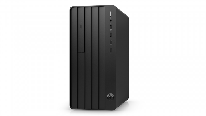 HP Pro 290 G9 Tower 4USB - widok frontu prawej strony