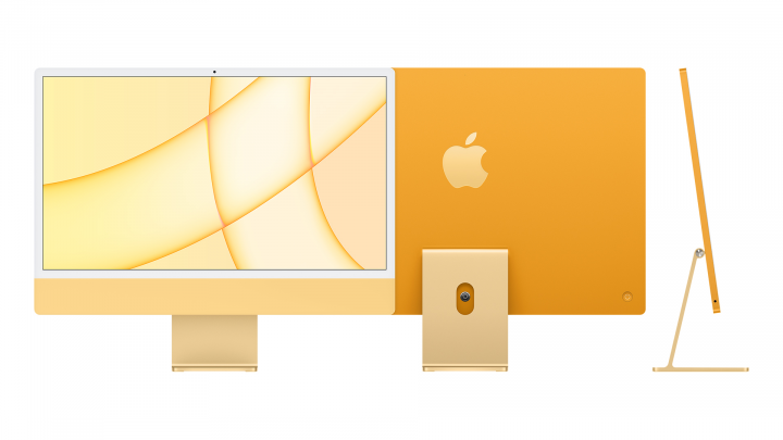AiO Apple iMac 24 Yellow