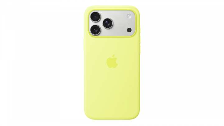 Etui Apple iPhone 17 Pro Silicone Case neonowy żółty MGFF4ZM/A
