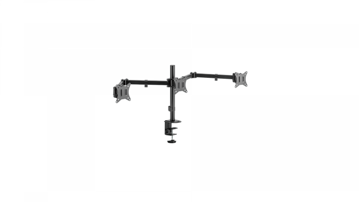 Uchwyt biurkowy na 3 monitory LogiLink 17-27" 7KG 75x75-100x100 BP0173